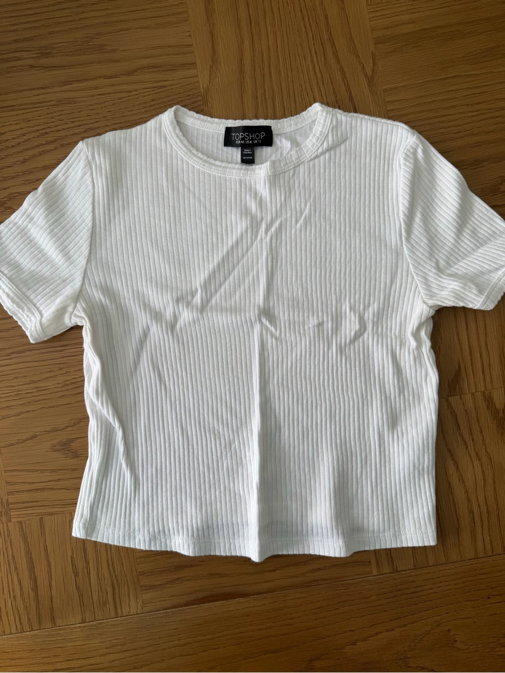 Topshop Women’s White Tee